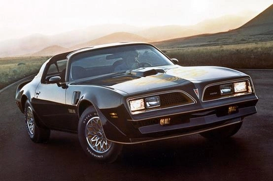 1977 Pontiac Trans Am brochure photo.