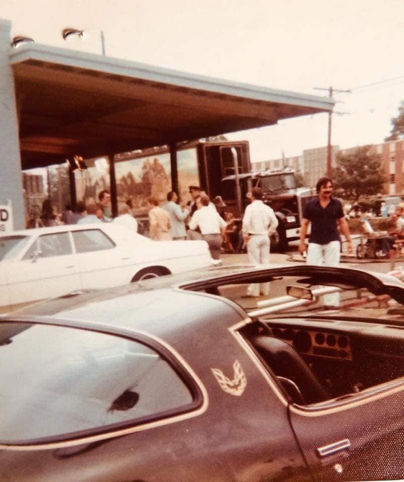 Smokey and the Bandit movie behind the scenes - Trans Am.