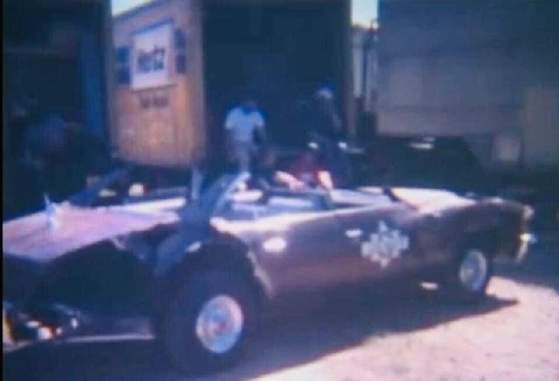 Smokey and the Bandit movie behind the scenes - Buford T. Justice police car.