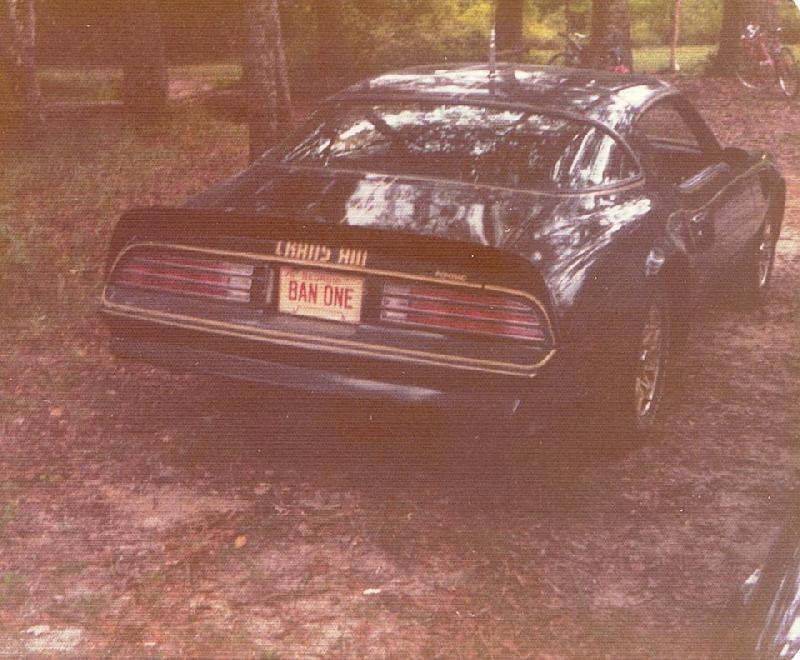 Smokey and the Bandit movie behind the scenes - One of 3 Trans Ams used in the movie.