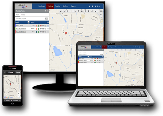 Devices that can be used with Alltrack USA real time tracking device
